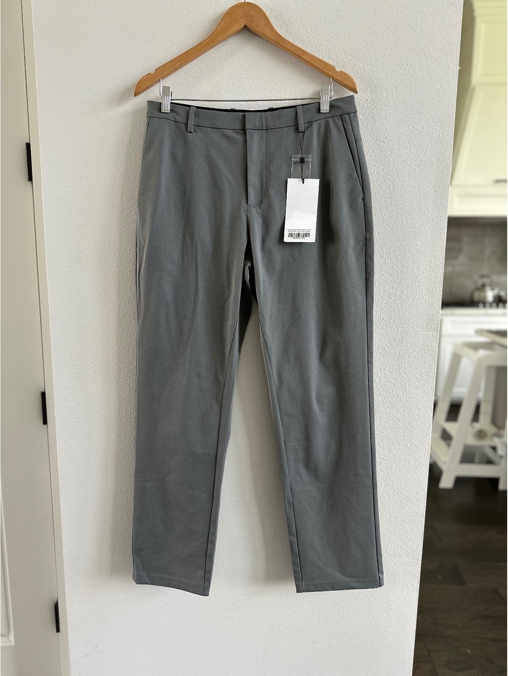 Ministry of Supply Men's Kinetic Pant Slate Grey 33" waist